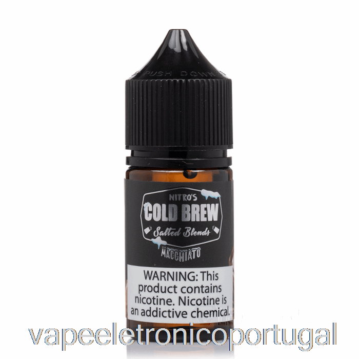 Vape Eletrônico Macchiato - Sais De Fermentação Fria Nitros - 30ml 45mg